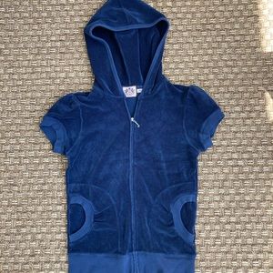 Juicy Couture short sleeved sweatshirt